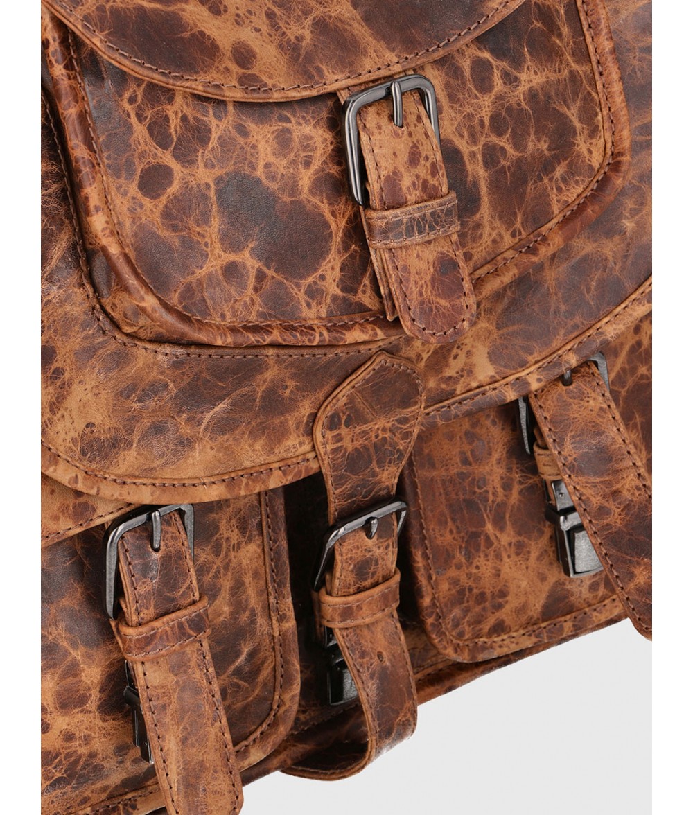 Babylon Vintage Leather Satchel Messenger Bag Alaskan Leather Company